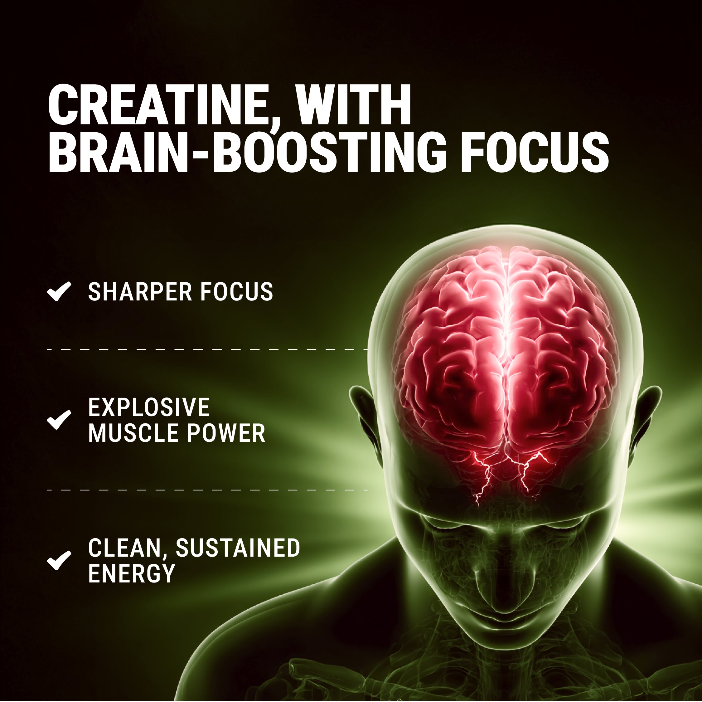 BIOMAXXED® Creatine Gummies With Focus-Support