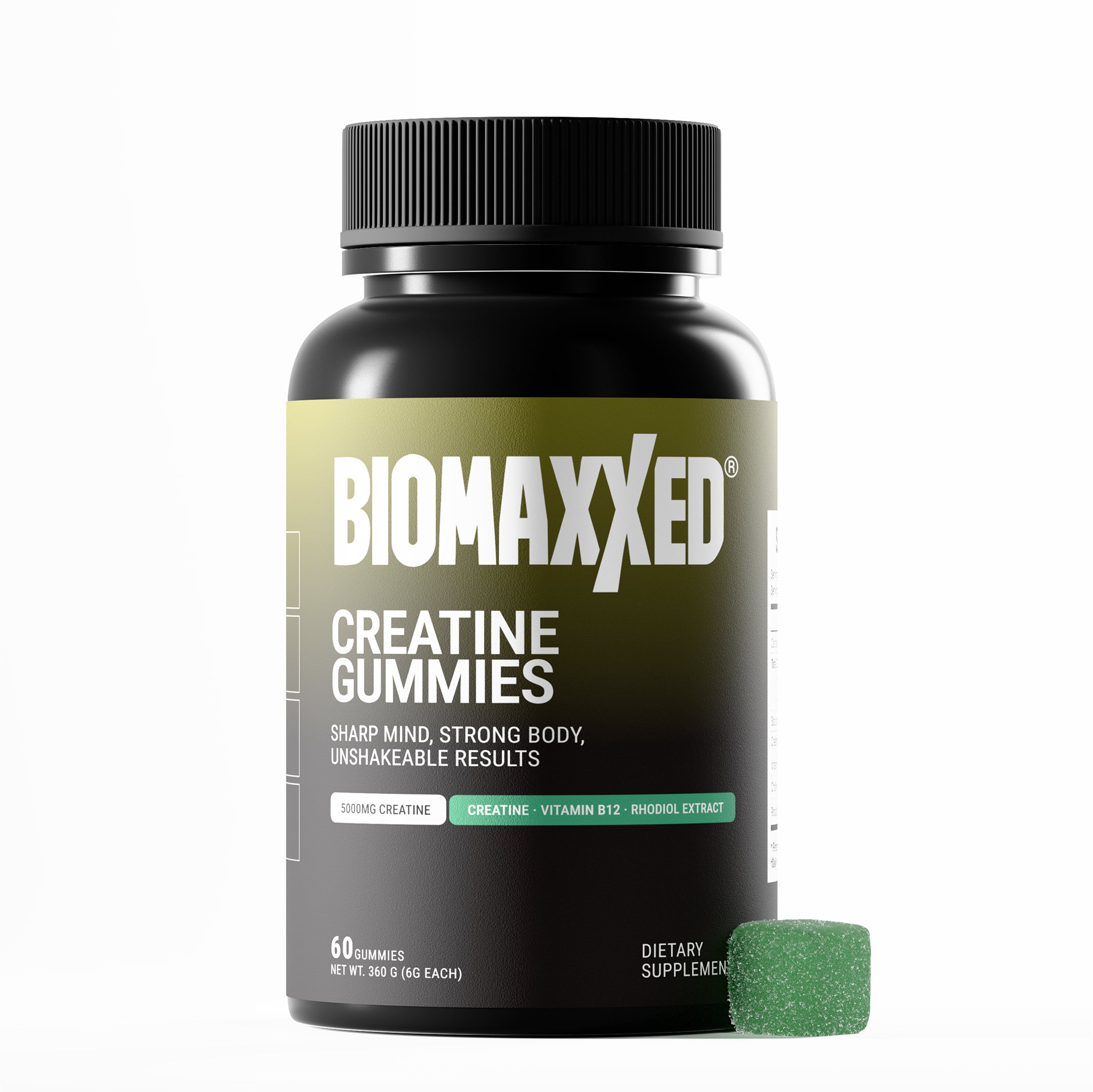 BIOMAXXED® Creatine Gummies With Focus-Support